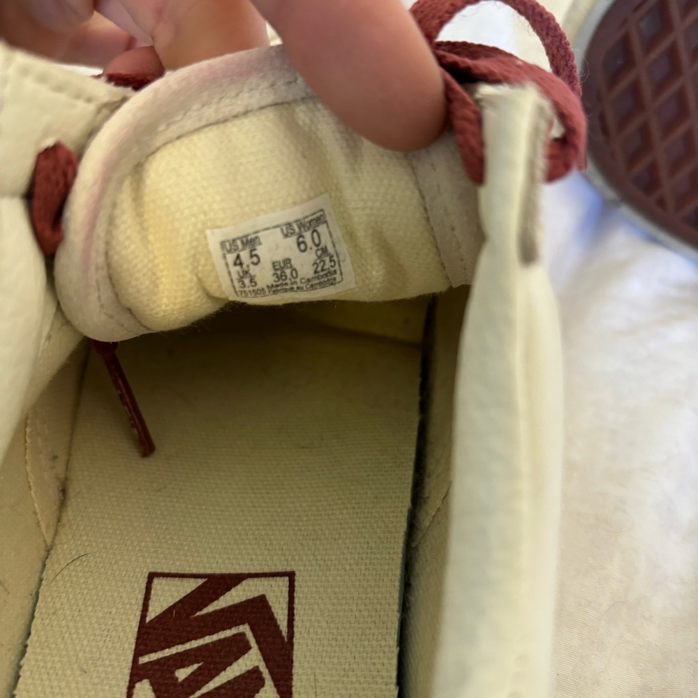 VANS Old Skool Vintage Pop Marshmallow Turtledove Unisex Sneakers - Picture 6 of 11